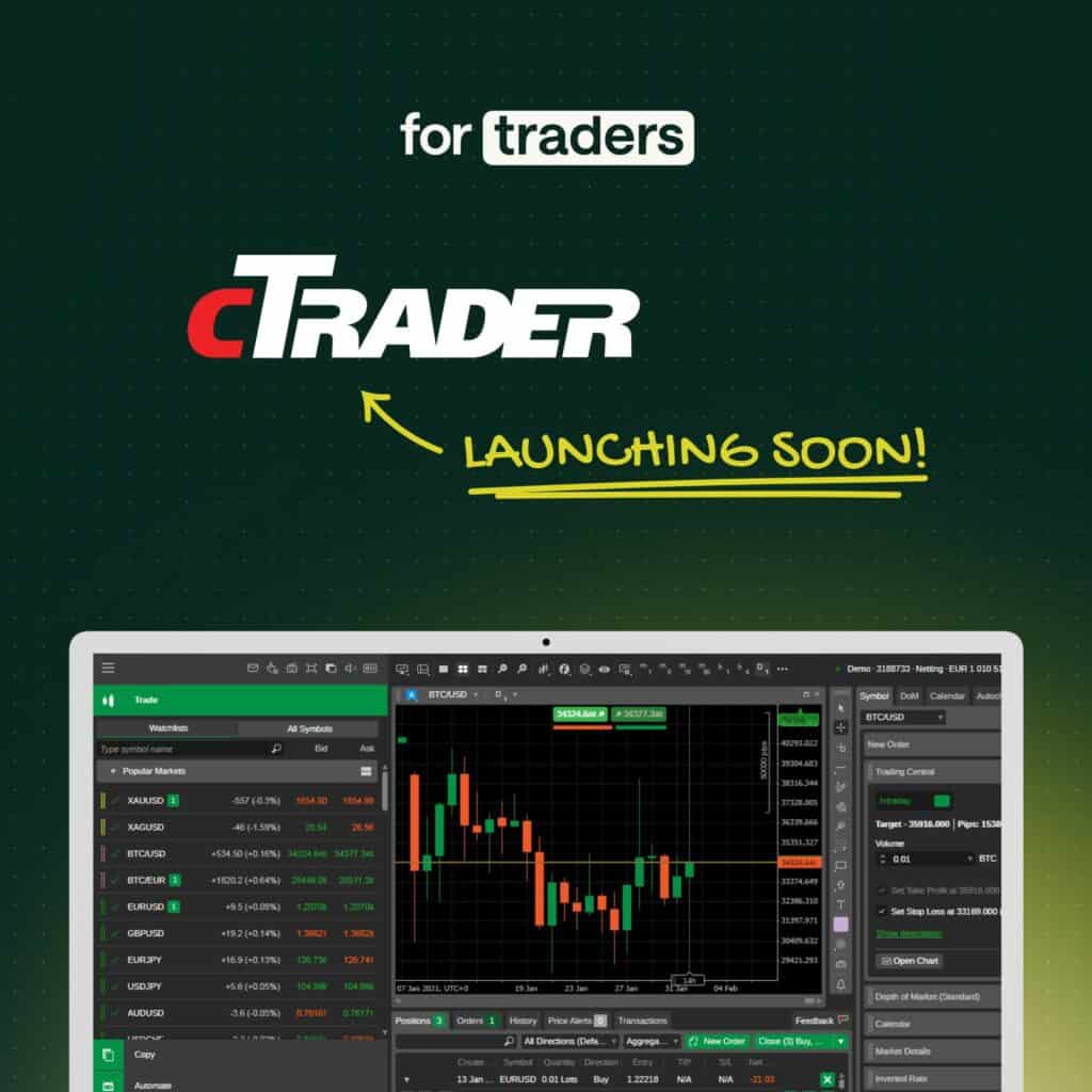 for traders launching ctrader